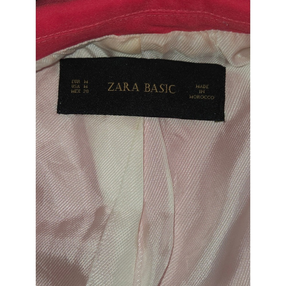 Zara Basic Womens Pink Single Button Tailored Bla… - image 8